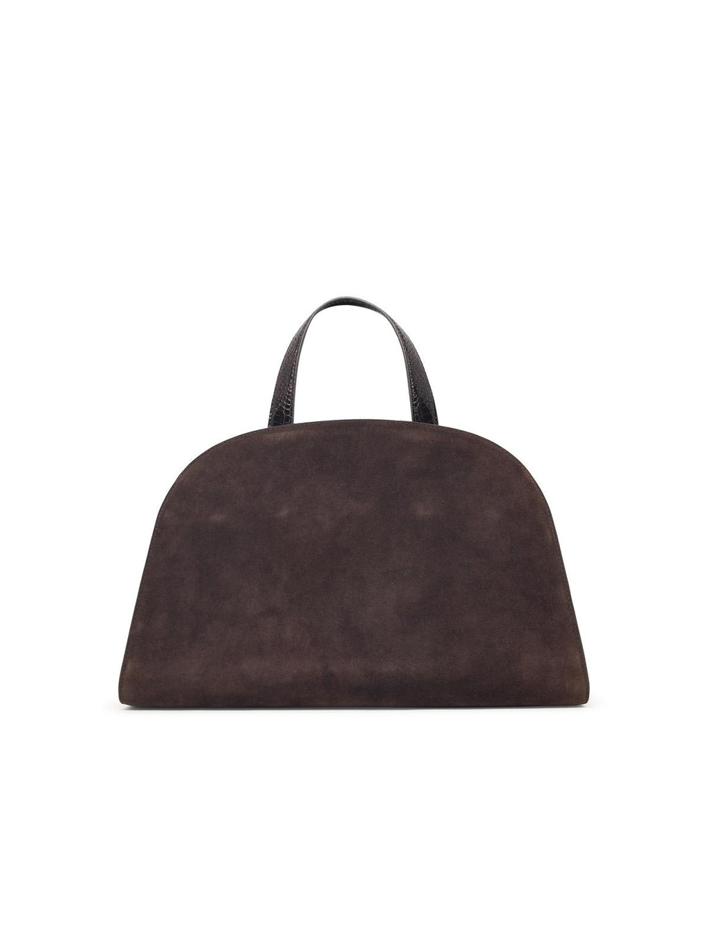 Tory Burch Romy Top Case Bag - Brown Suede