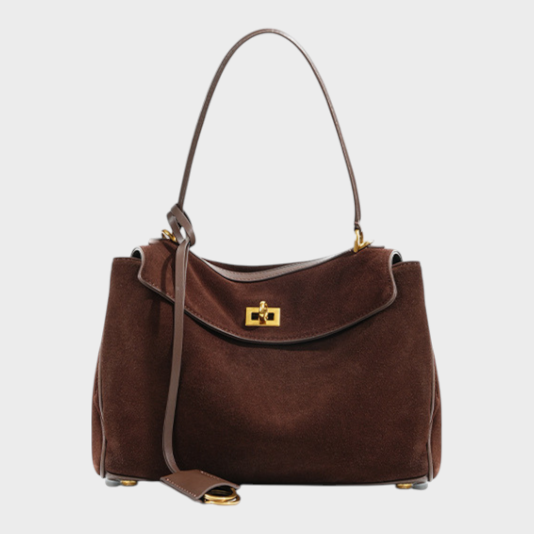 Libby | Sac à main minimaliste en cuir souple de luxe