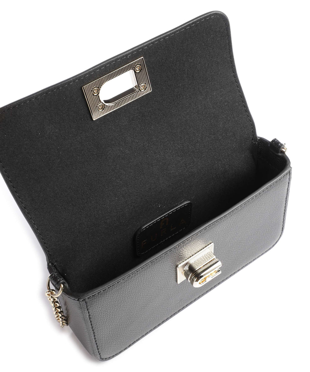 Furla 1927 Mini Crossbody Bag - Black