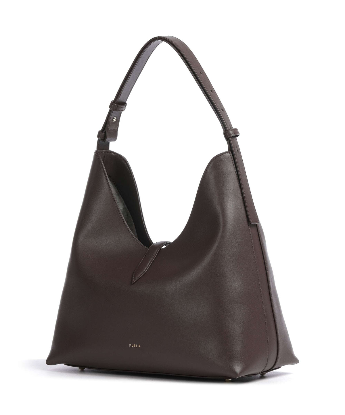 Furla Goccia M Hobo Bag - Chocolate