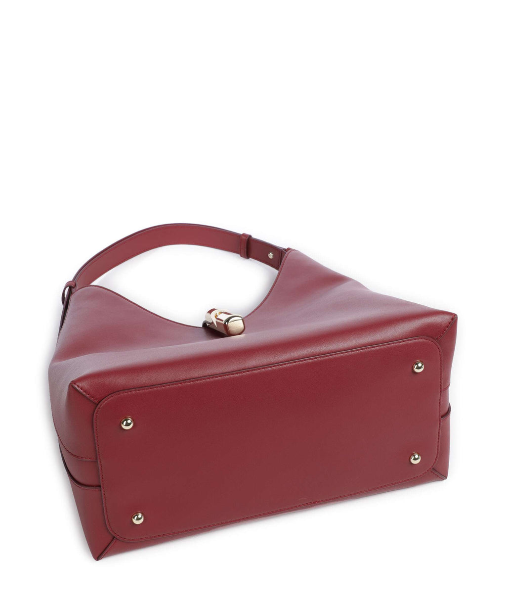 Furla Goccia M Hobo Bag - Cherry