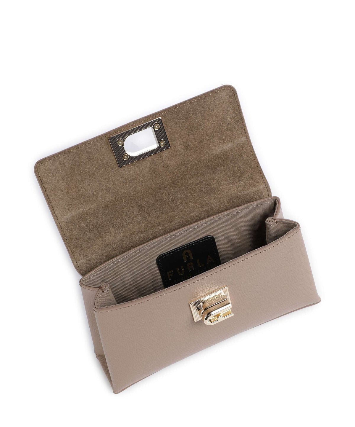 Furla 1927 Mini Crossbody Bag - Greige