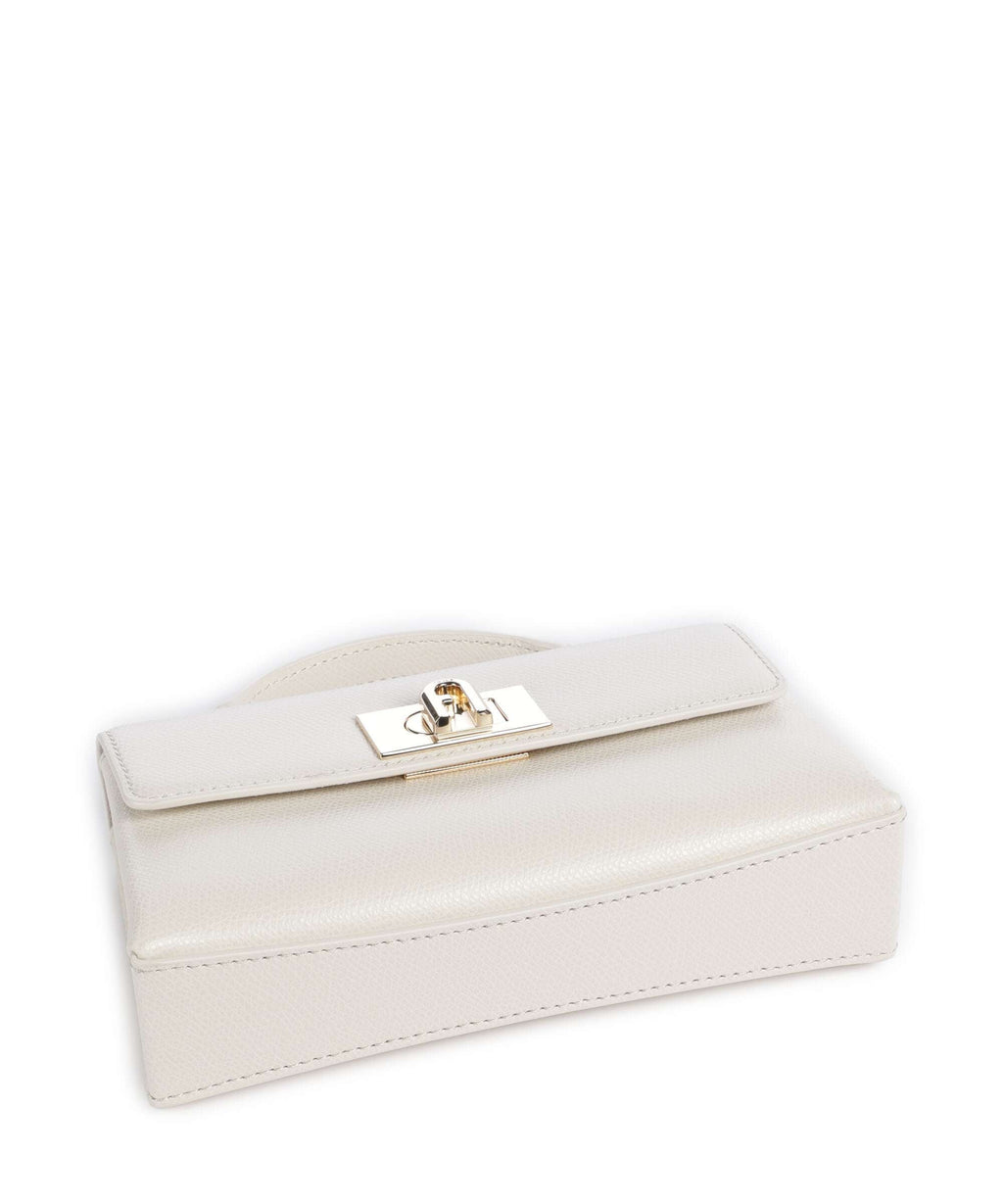 Furla 1927 Mini Crossbody Bag - Cream
