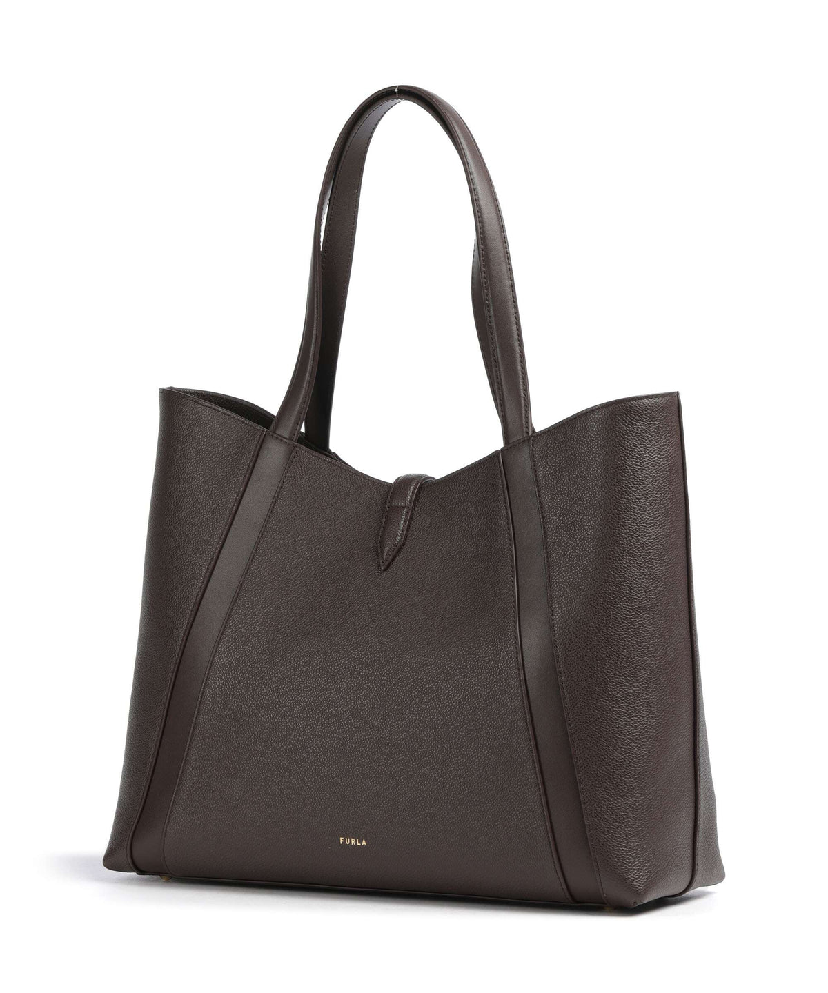 Furla Goccia L Tote Bag - Chocolate