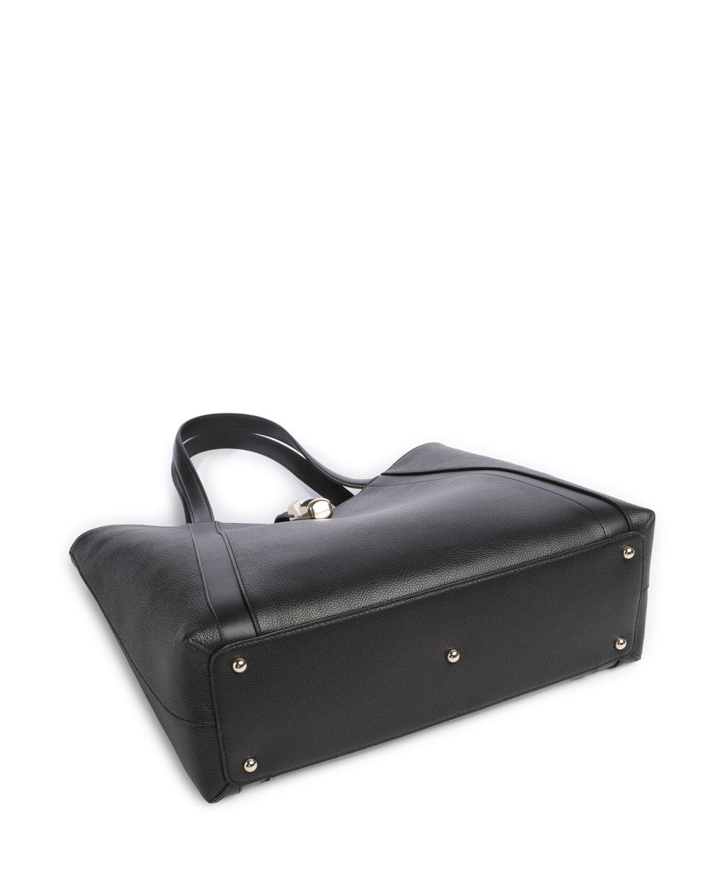Furla Goccia L Tote Bag - Black