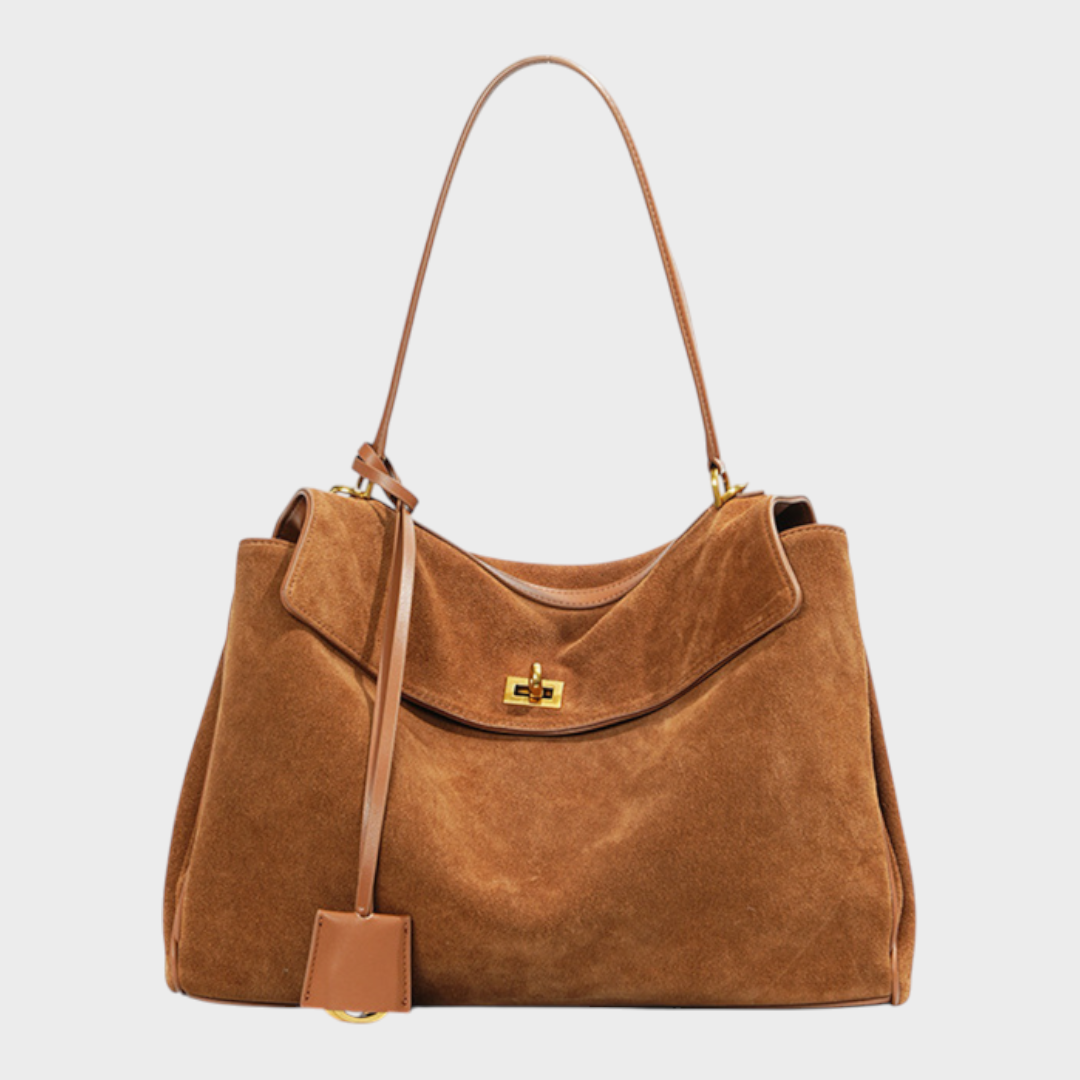 Libby | Sac à main minimaliste en cuir souple de luxe