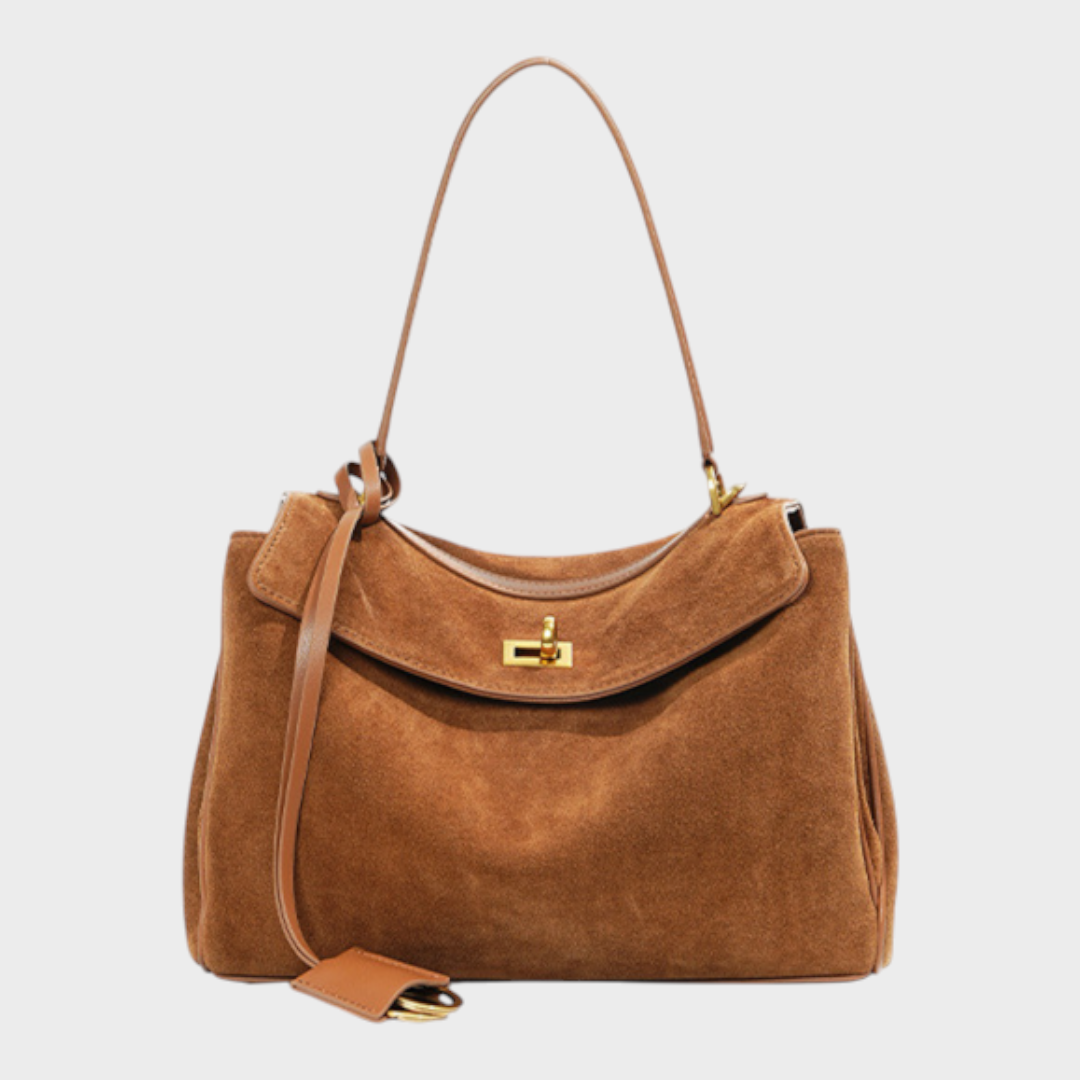 Libby | Sac à main minimaliste en cuir souple de luxe