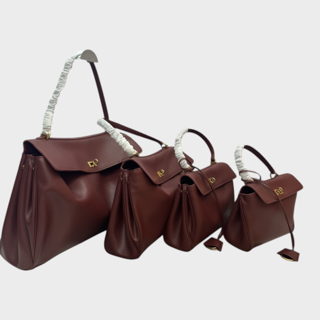Libby | Sac à main minimaliste en cuir souple de luxe