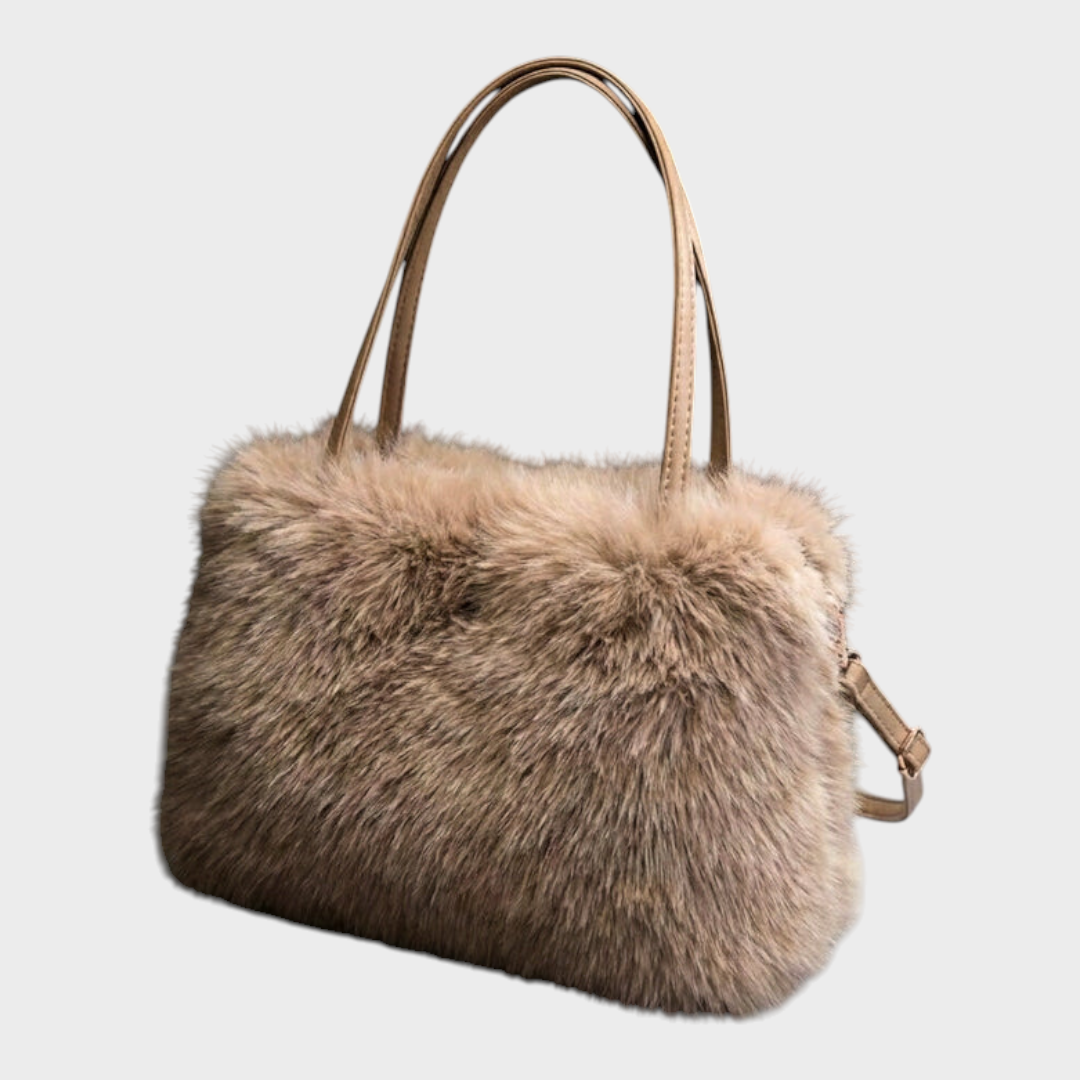 Cecelia | Sac à main en fourrure Siberian Aurora