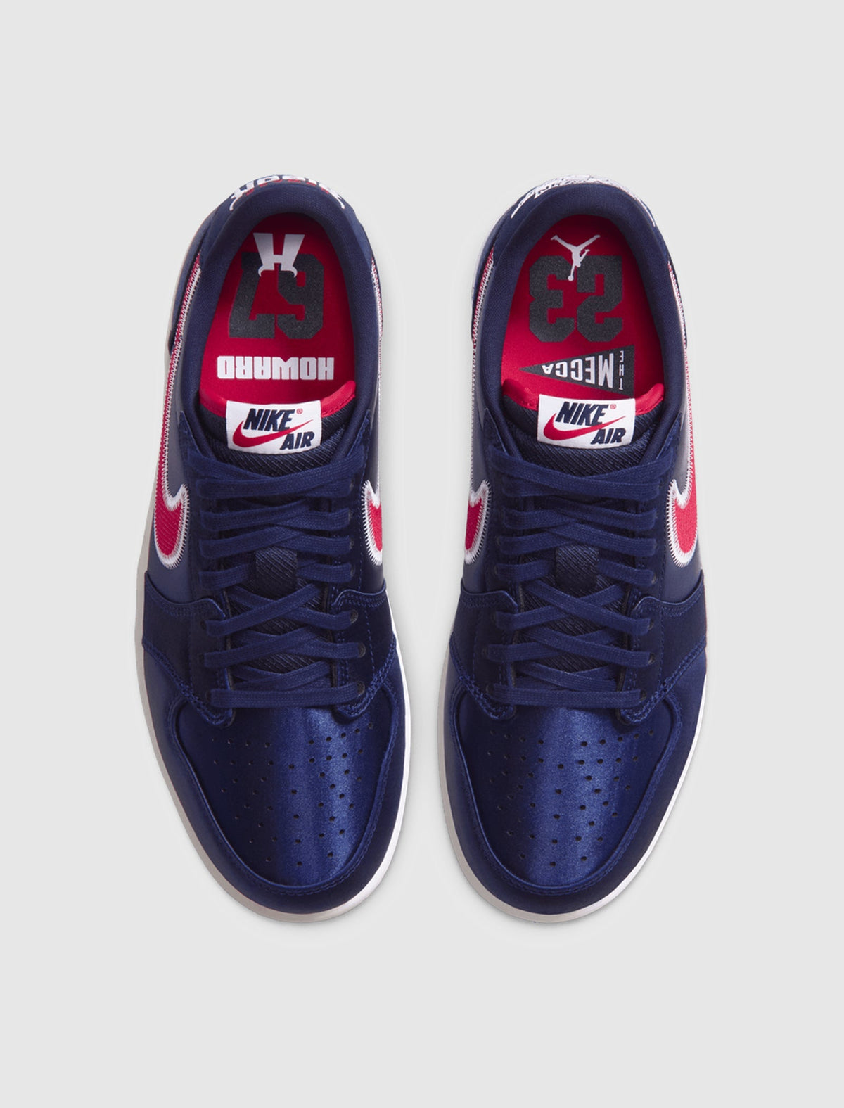 Air Jordan 1 Retro Low OG - Howard University Blue