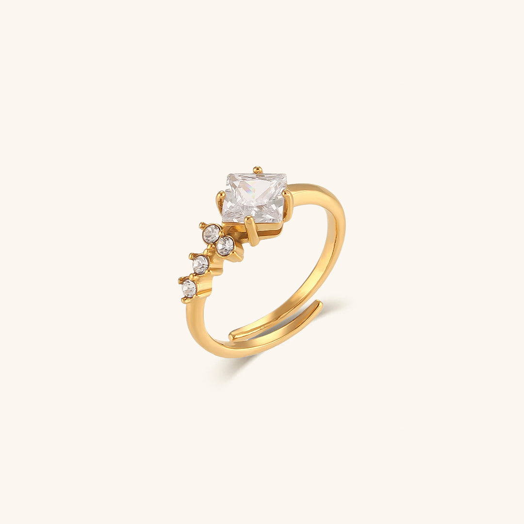 Bague Alaia en or 18 carats à diamants pour femme