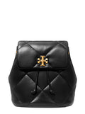 Tory Burch Kira Diamond Quilt Backpack - Black