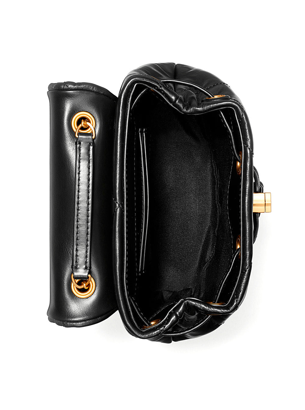 Tory Burch Kira Diamond Quilt Backpack - Black