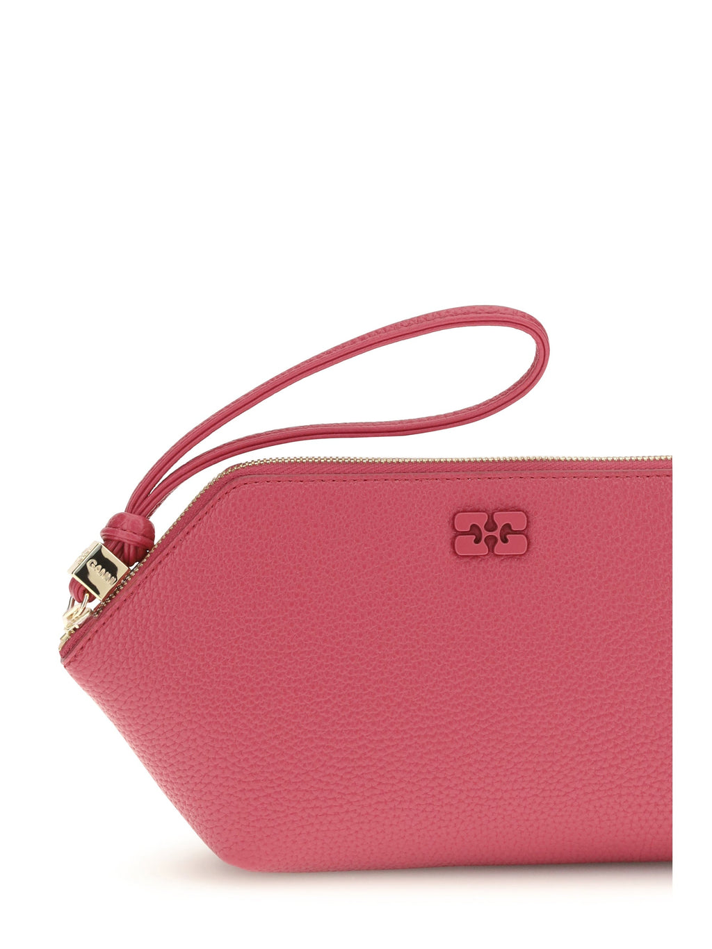 Ganni Bou Clutch - Pink