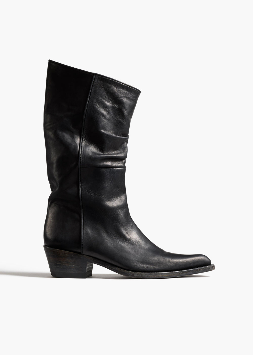 Khaite Clive Boot - Black Leather