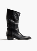 Khaite Clive Boot - Black Leather