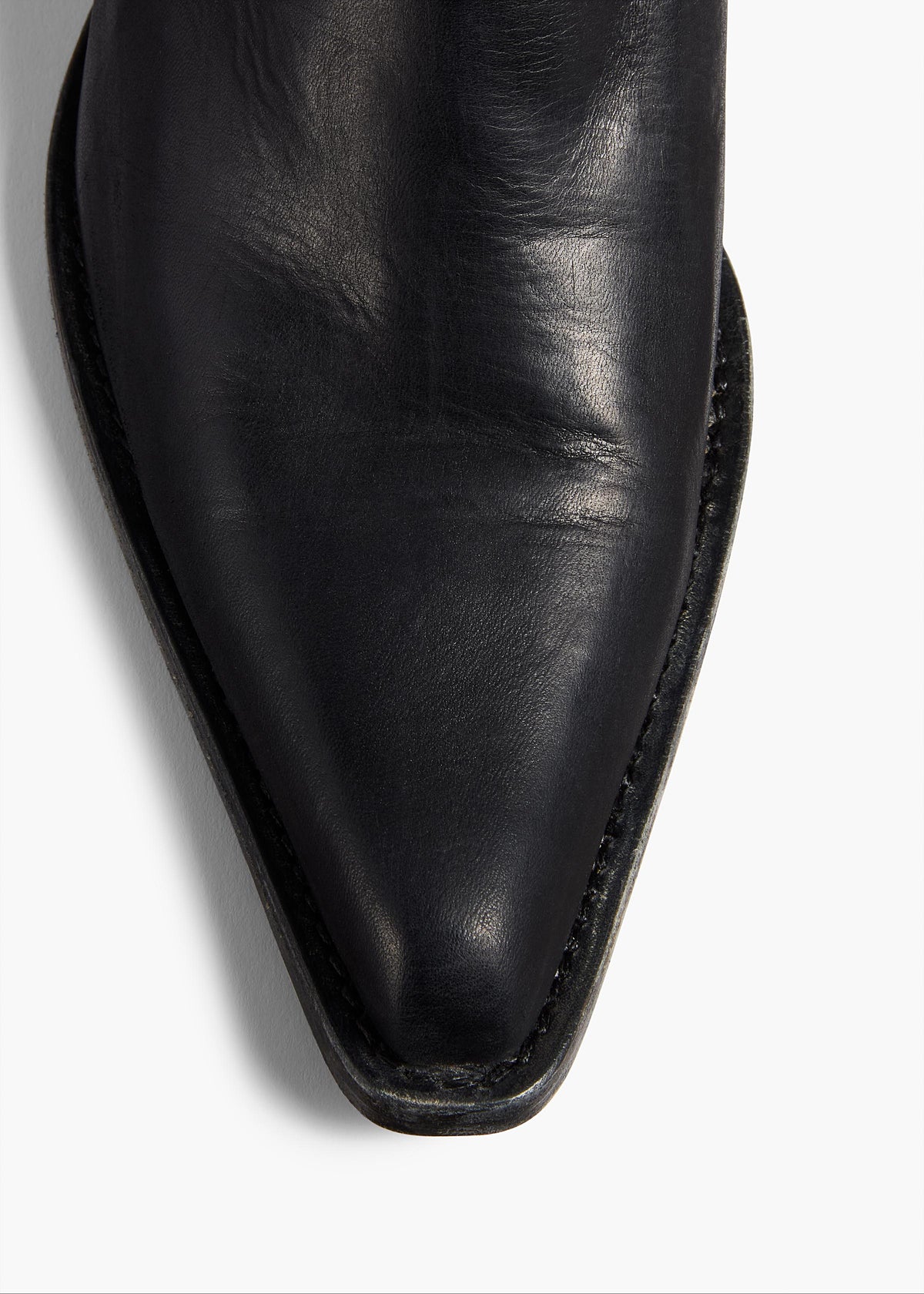 Khaite Clive Boot - Black Leather