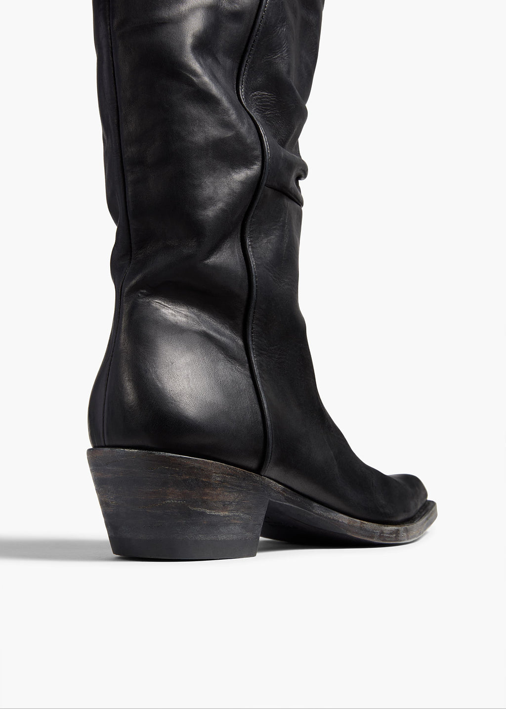 Khaite Clive Boot - Black Leather