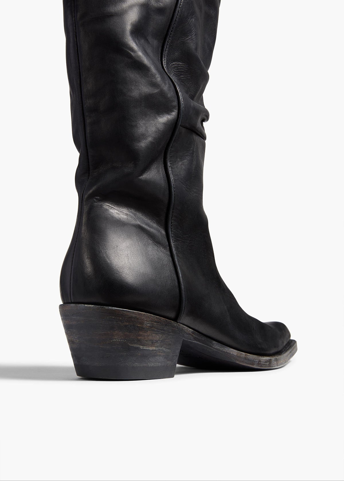 Khaite Clive Boot - Black Leather