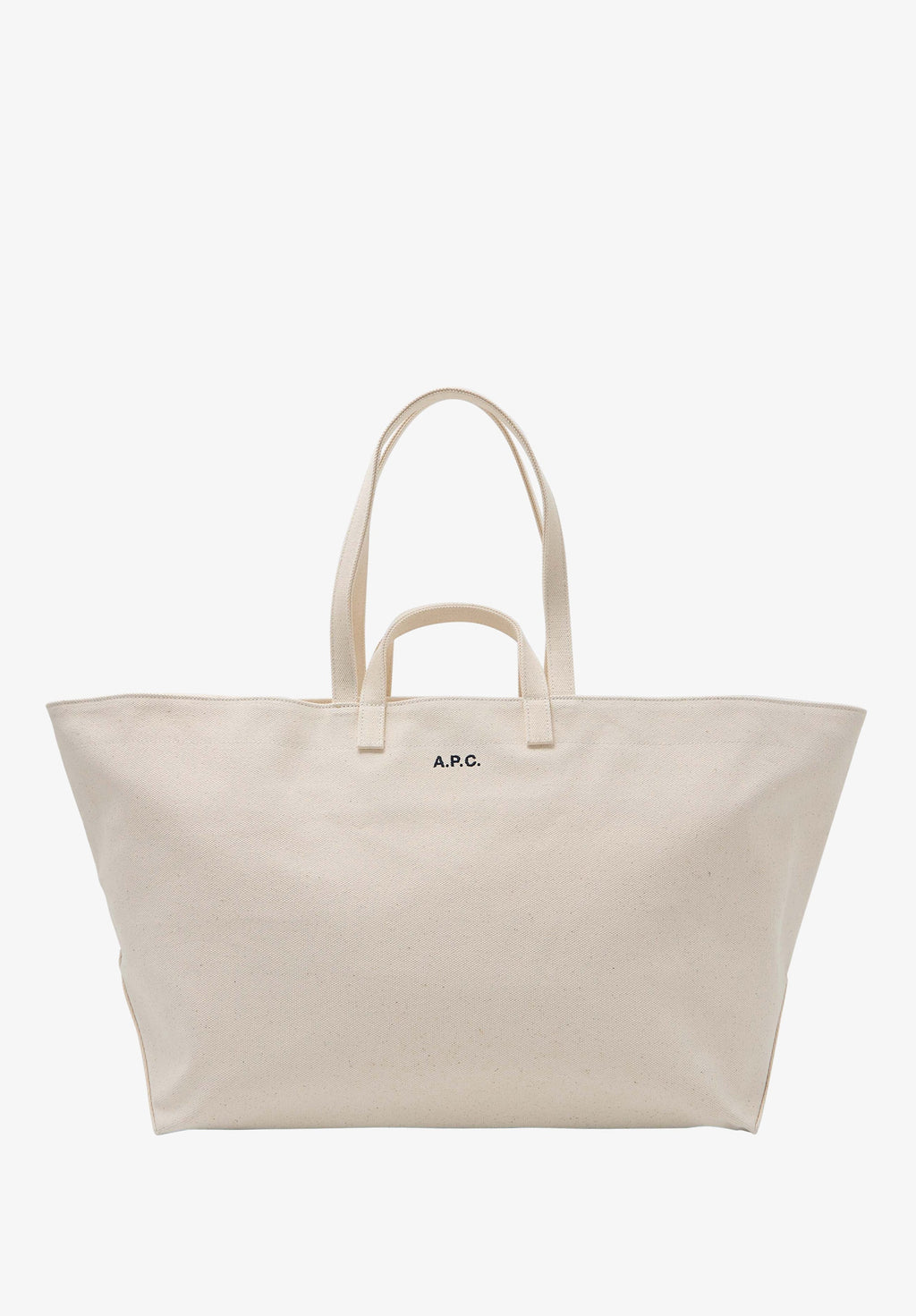 A.P.C. Drummer Toile Bag - Ecru