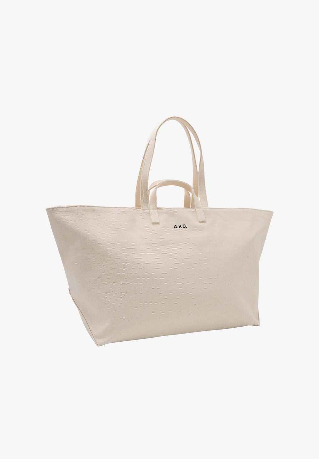 A.P.C. Drummer Toile Bag - Ecru