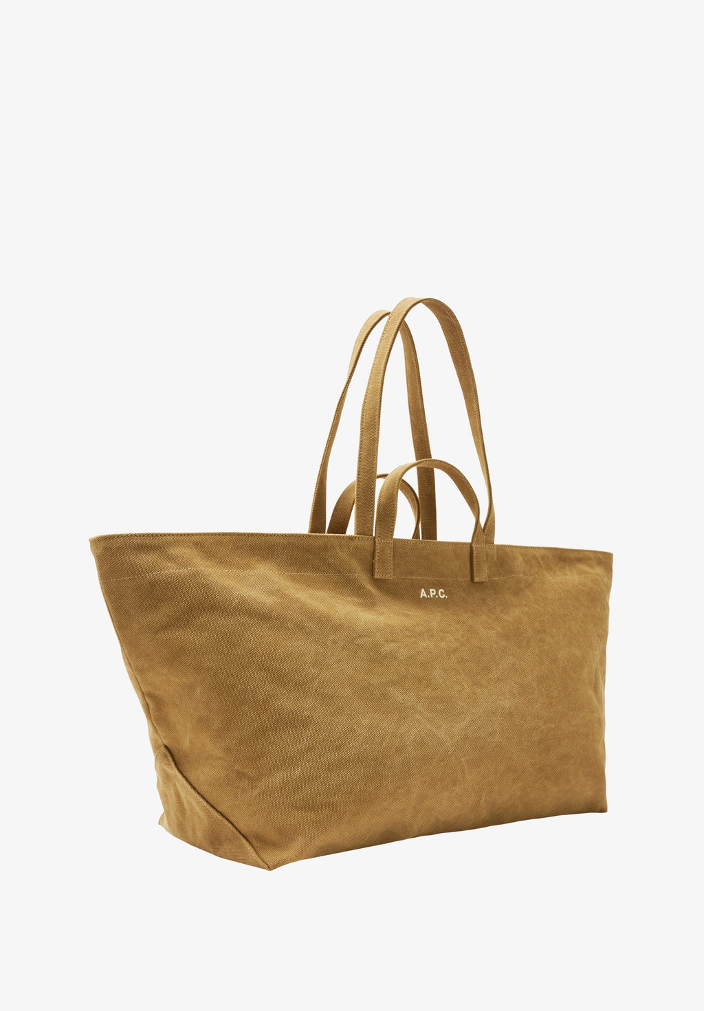 A.P.C. Drummer Toile Bag - Camel