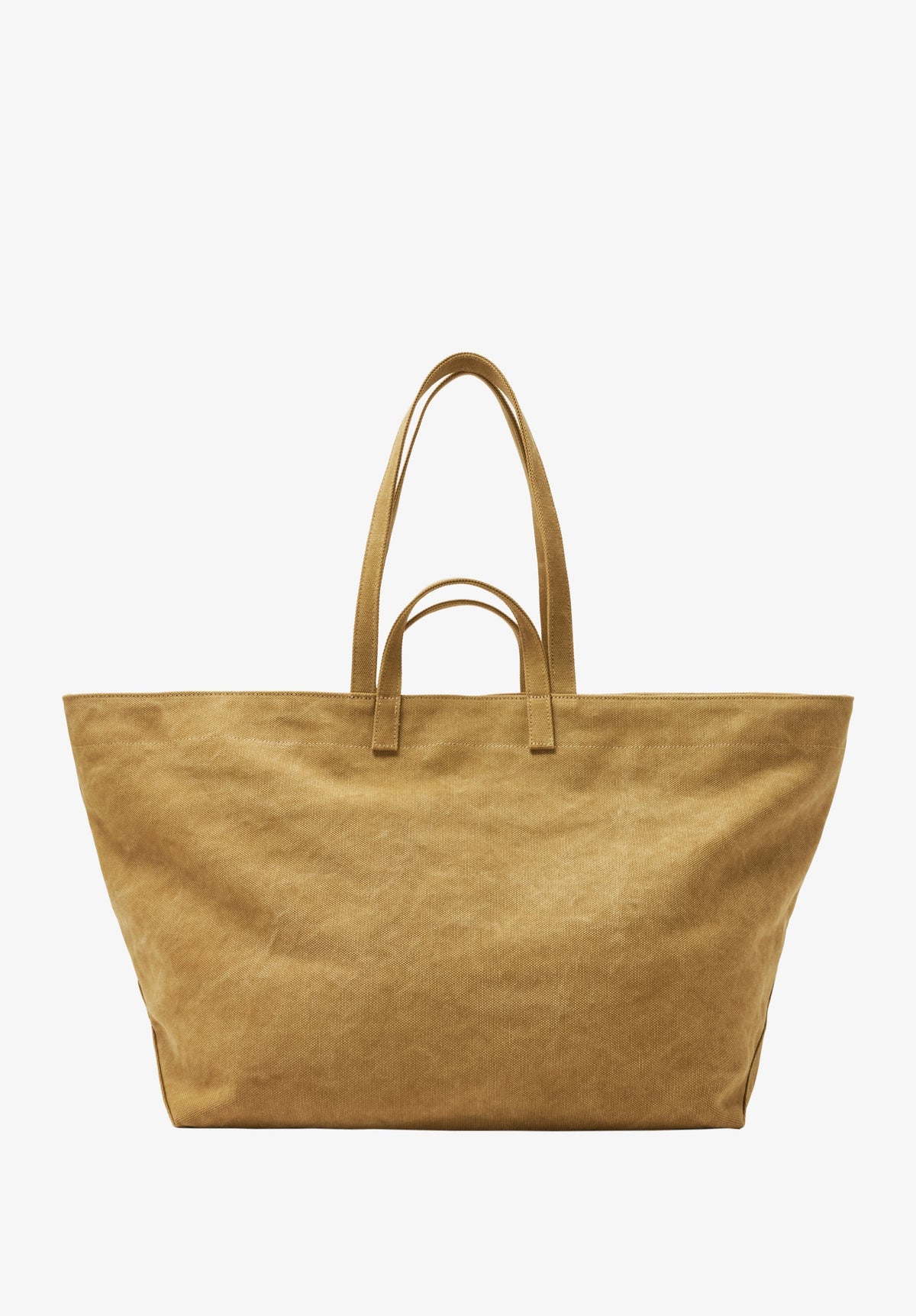 A.P.C. Drummer Toile Bag - Camel