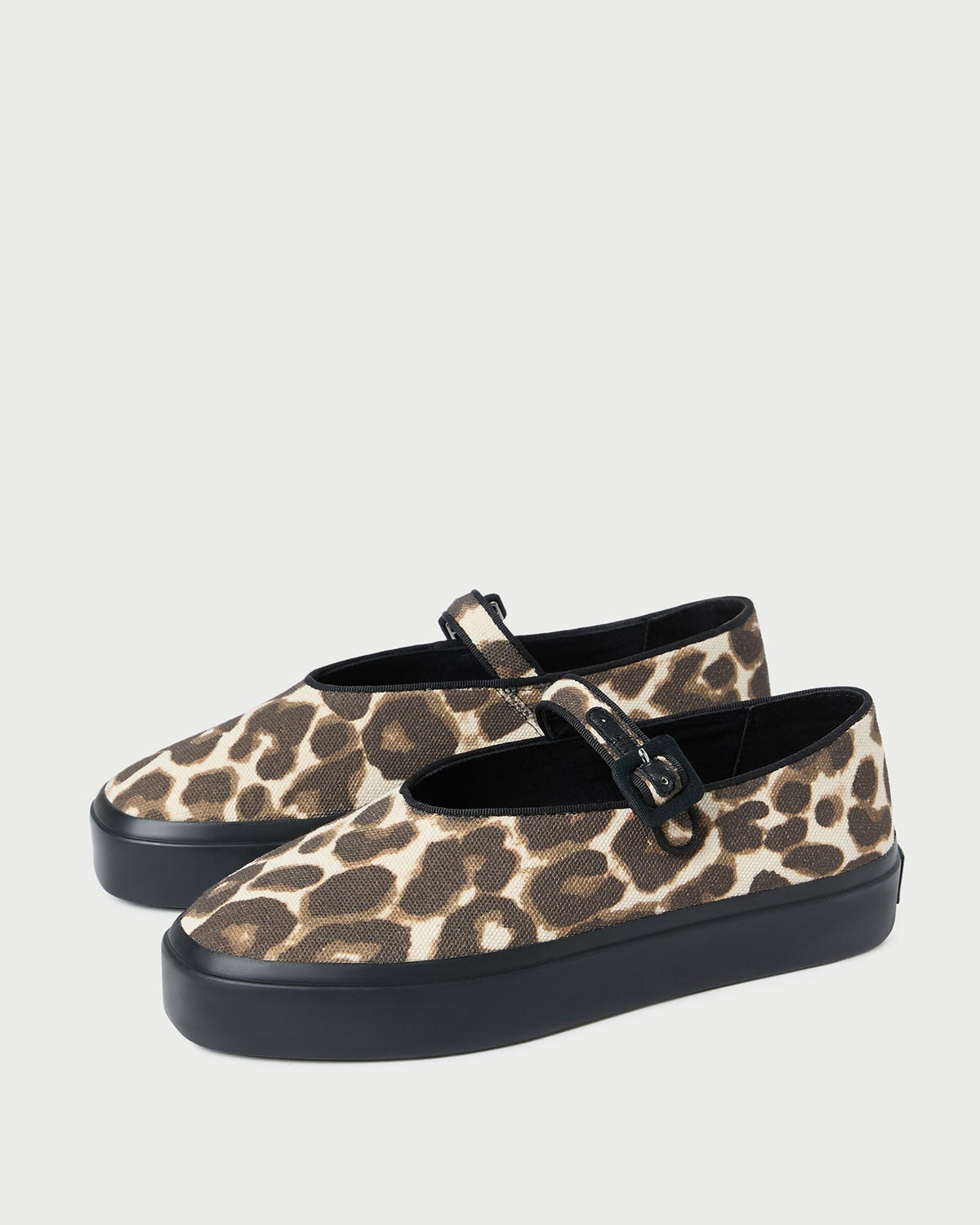 Loeffler Randall Cooper Mary Jane Sneaker - Leopard