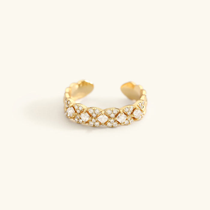 Bague Camille en or à motifs pour femme