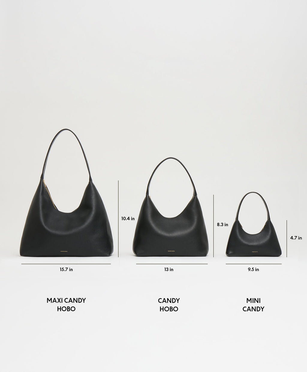 Mansur Gavriel Candy Hobo - Black
