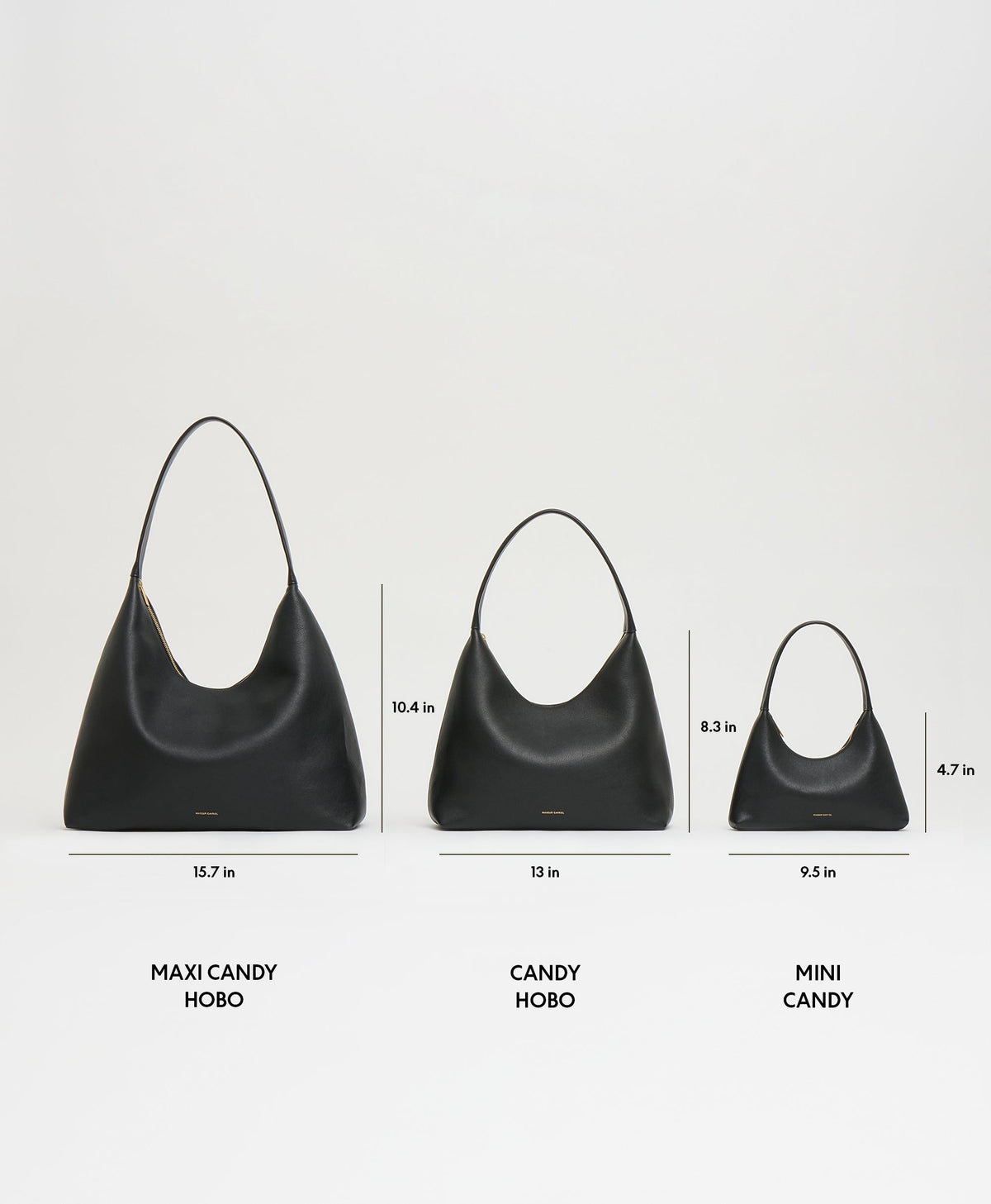 Mansur Gavriel Candy Hobo - Black