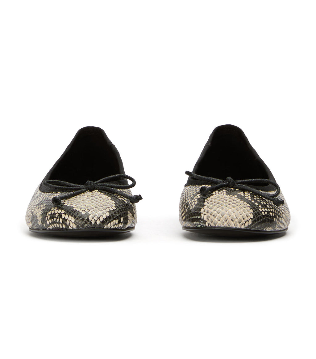 Tony Bianco Comma - Ecru Snake