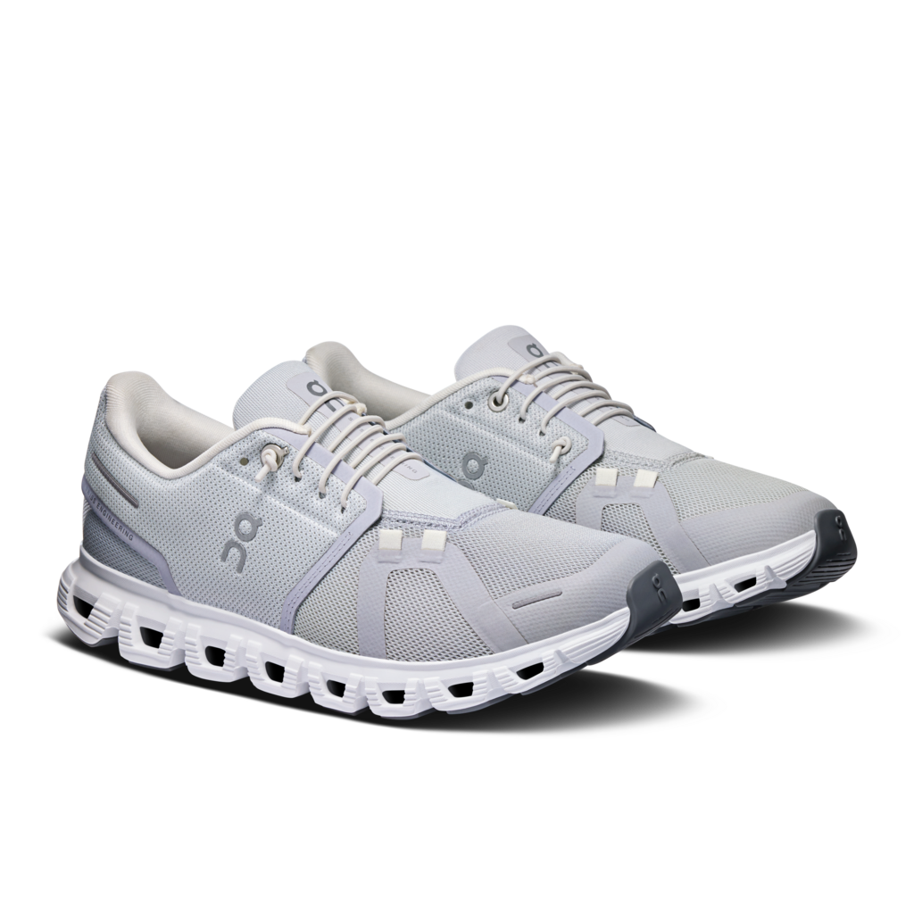 On Cloud 6 Women's - Glacier / White