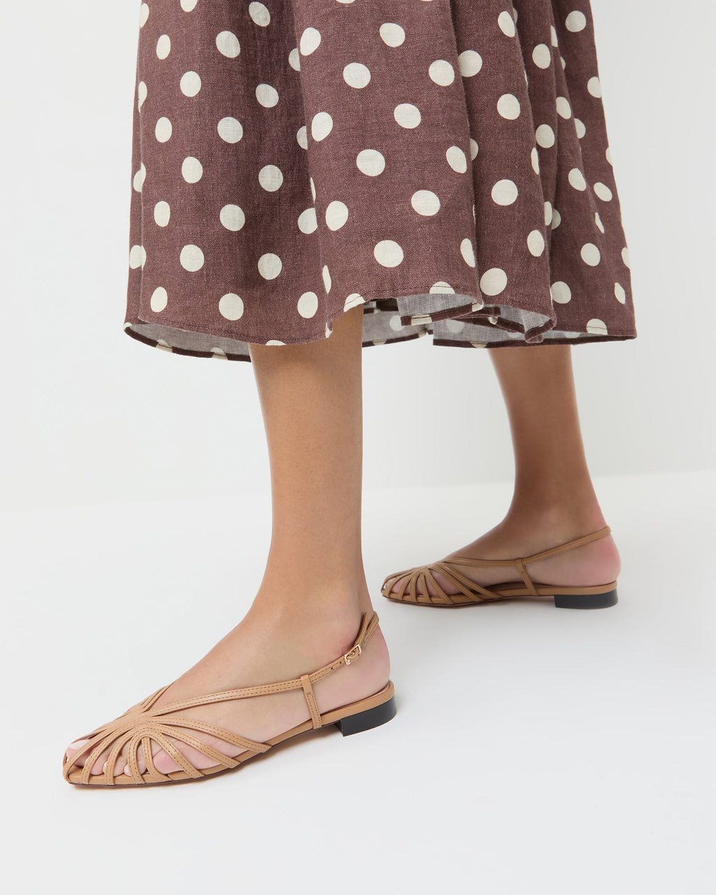 Loeffler Randall Devon Slingback Sandal - Dune
