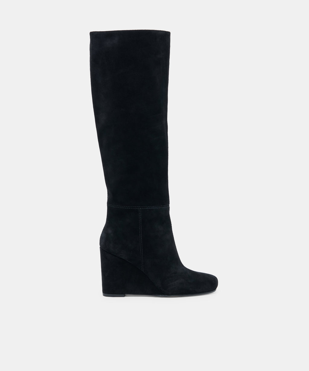 Dolce Vita Hira Boots - Onyx Suede