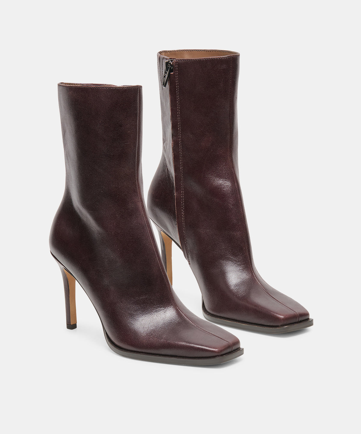 Dolce Vita Kimi Booties - Blackberry Leather