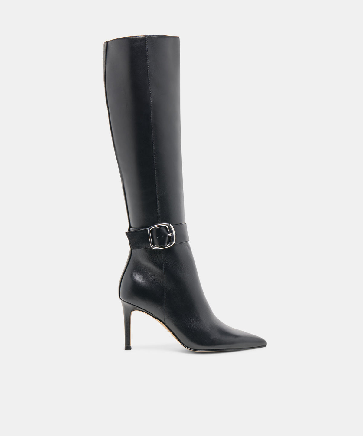 Dolce Vita Kinzy Narrow Calf Boots - Black Leather