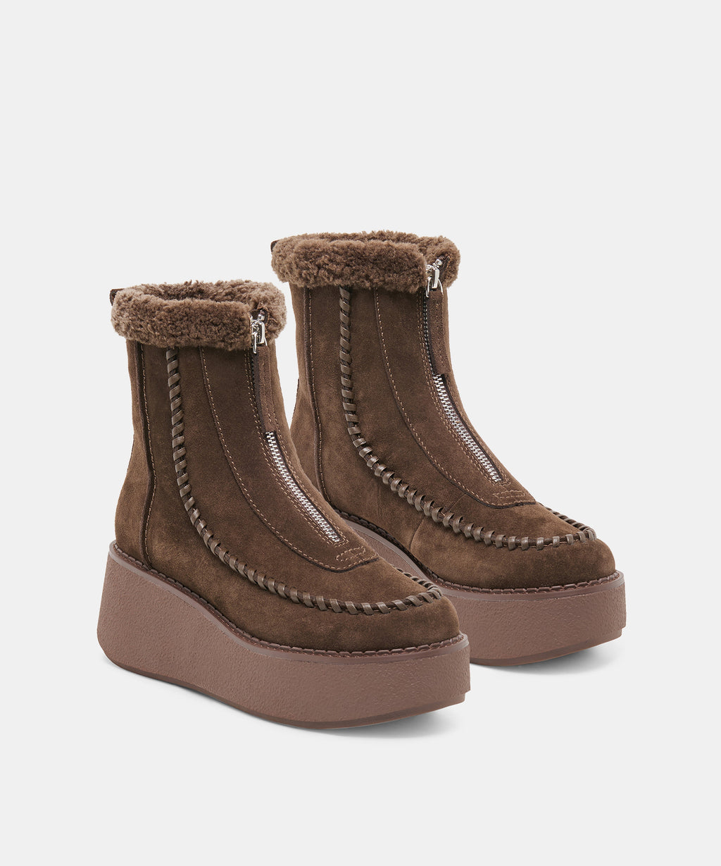 Dolce Vita Roben Boots - Espresso Suede