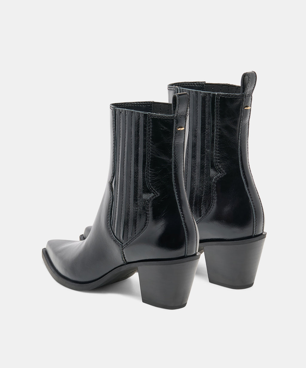 Dolce Vita Soline H2O Booties - Black Leather
