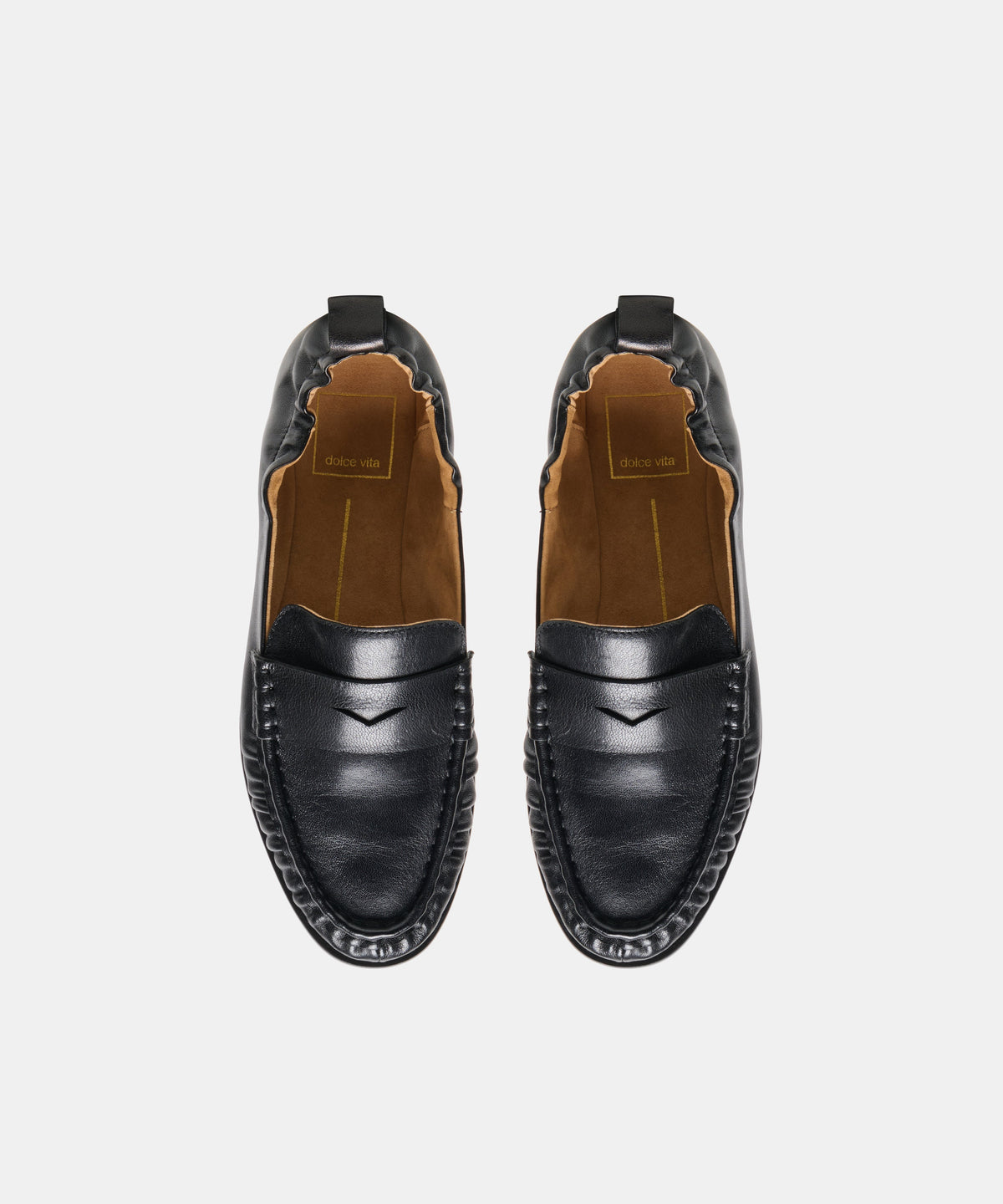 Dolce Vita Ramzie Loafers - Black Leather