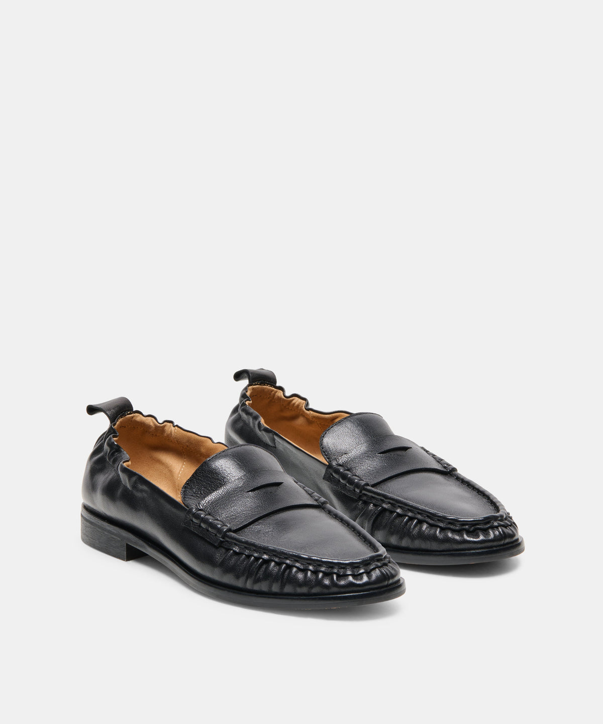 Dolce Vita Ramzie Loafers - Black Leather