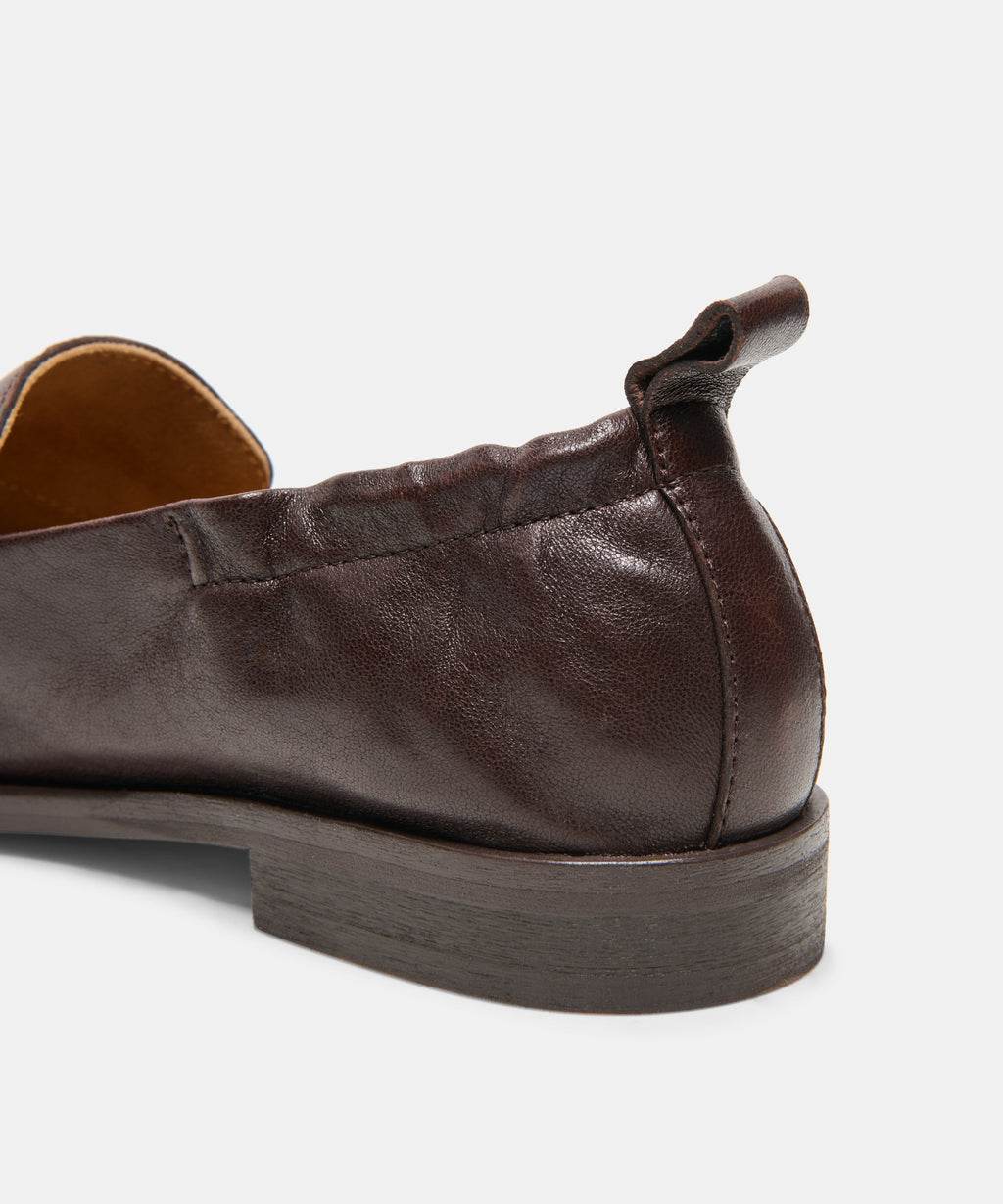 Dolce Vita Ramzie Loafers - Chocolate Leather