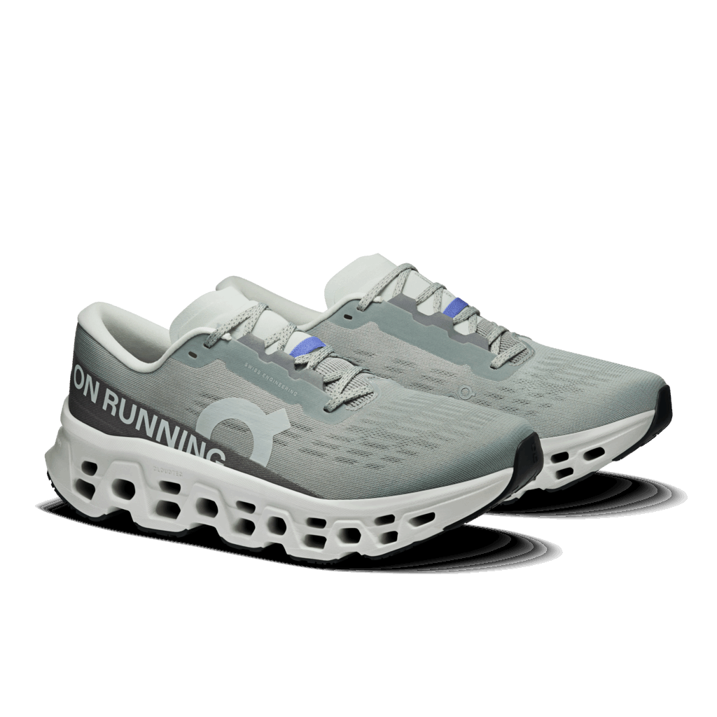 On Cloudmonster Men's - Tin / Ivory