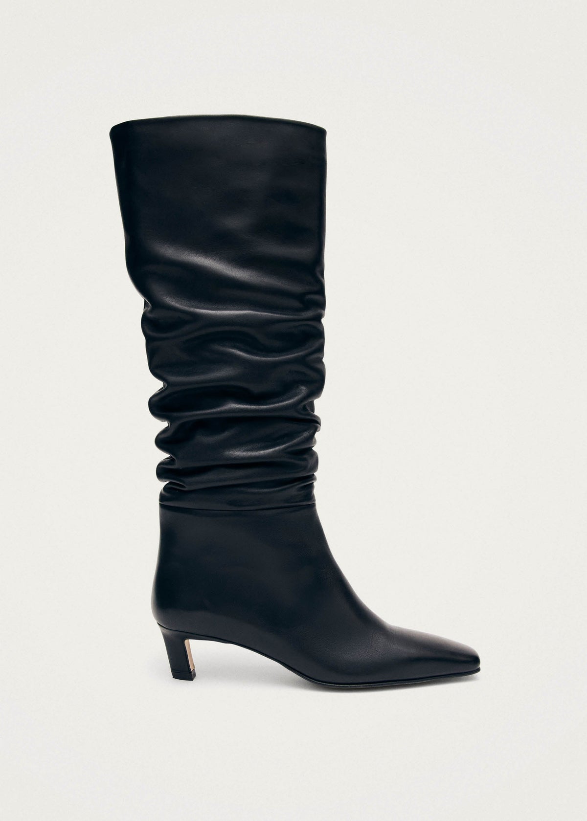 Alohas Kalila Leather Boots - Black
