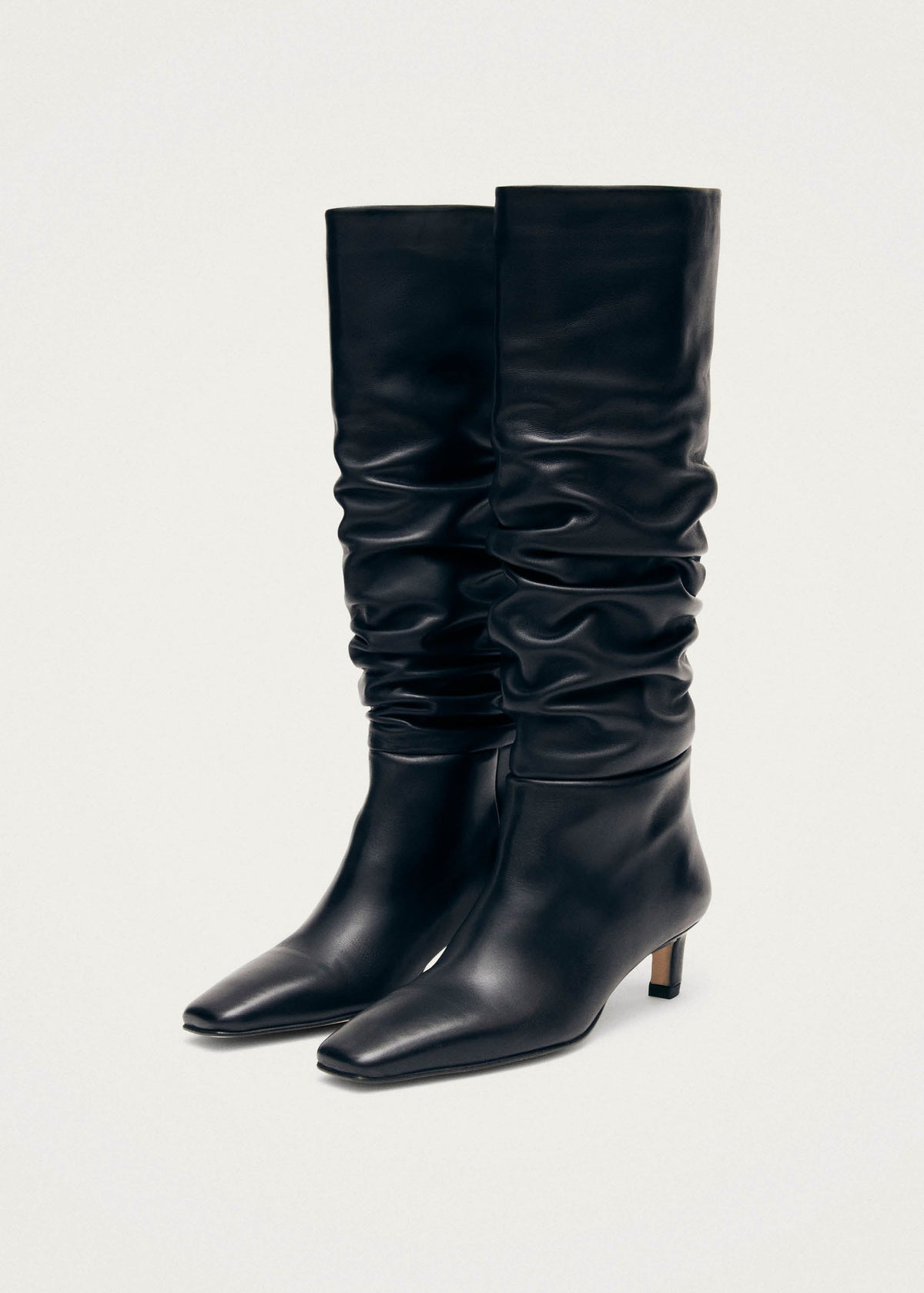 Alohas Kalila Leather Boots - Black