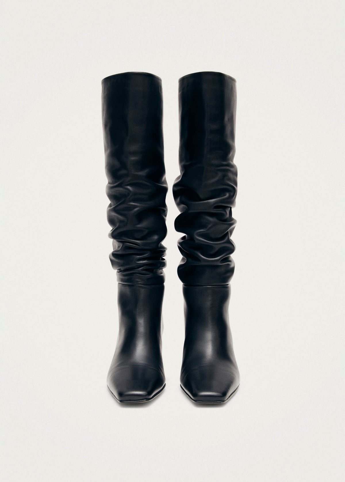 Alohas Kalila Leather Boots - Black