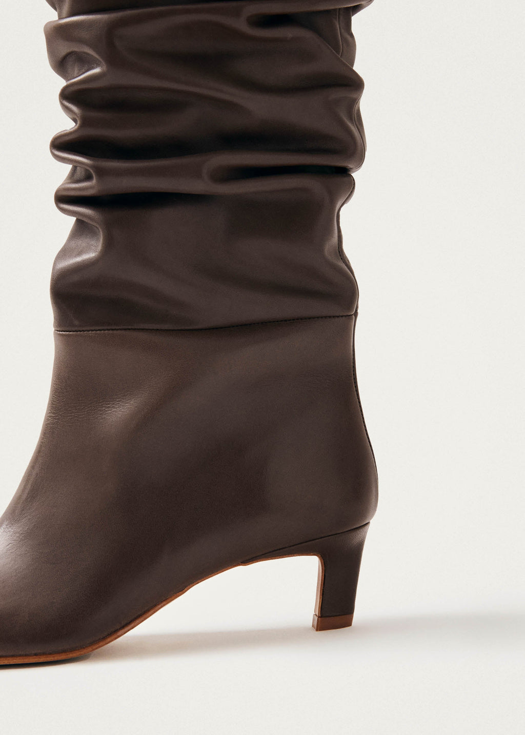 Alohas Kalila Leather Boots - Brown