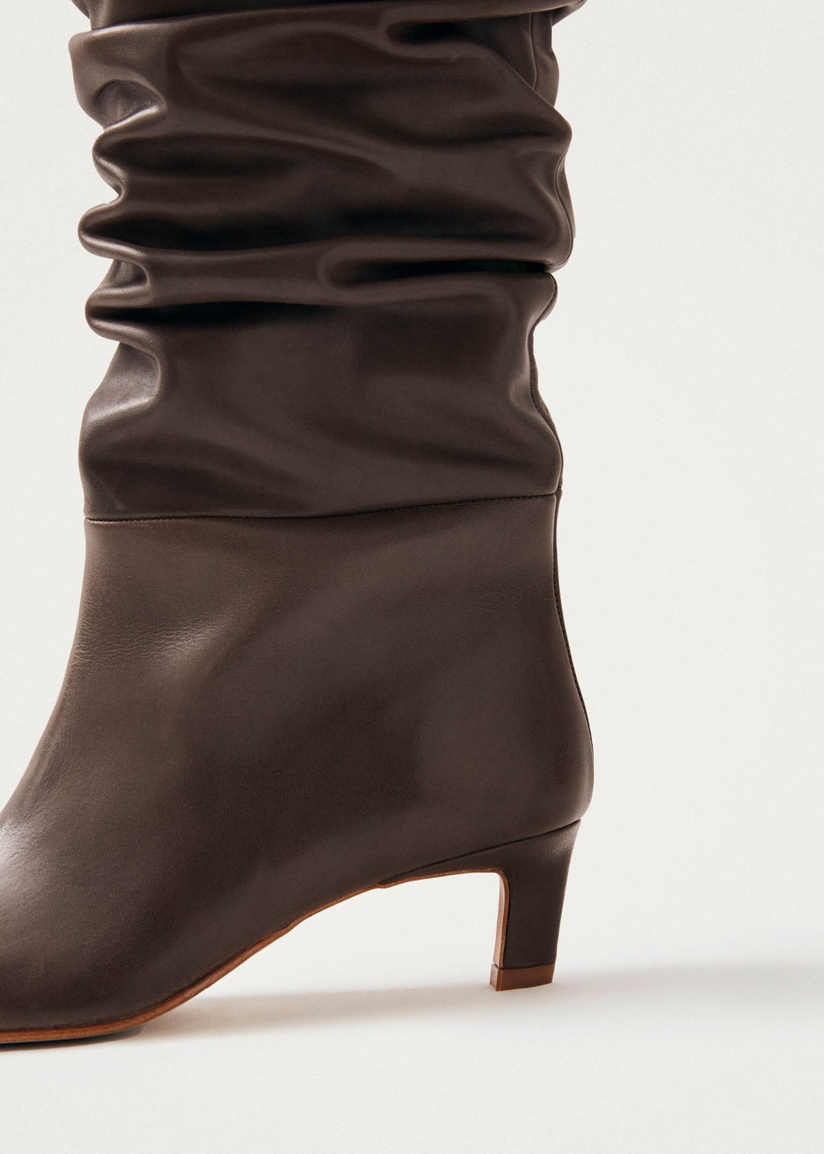 Alohas Kalila Leather Boots - Brown