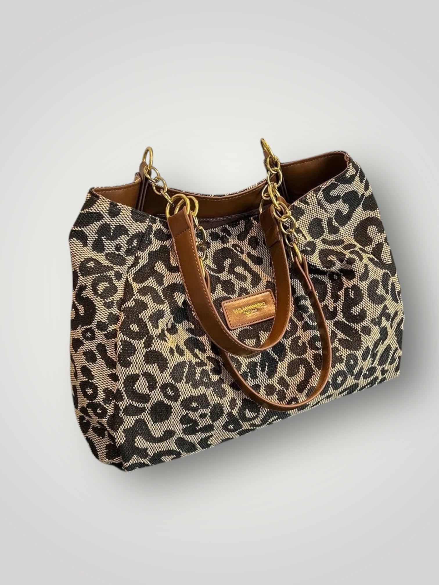 Leonara | Sac fourre-tout imprimé léopard