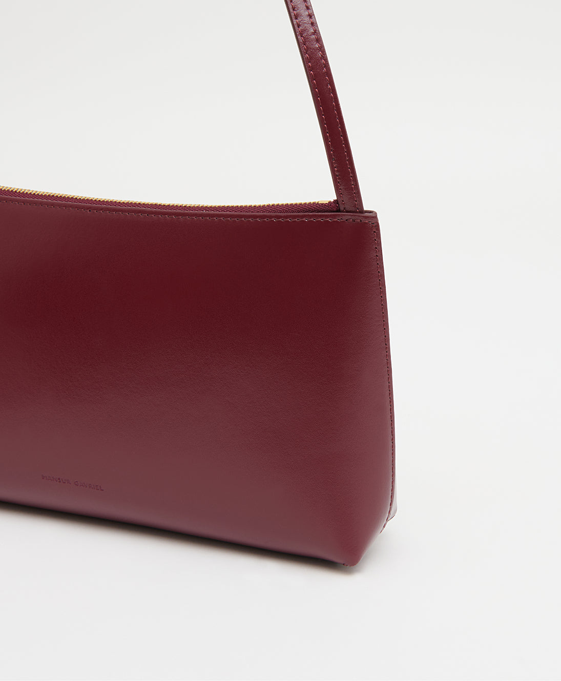 Mansur Gavriel Gaia Shoulder Bag - Claret